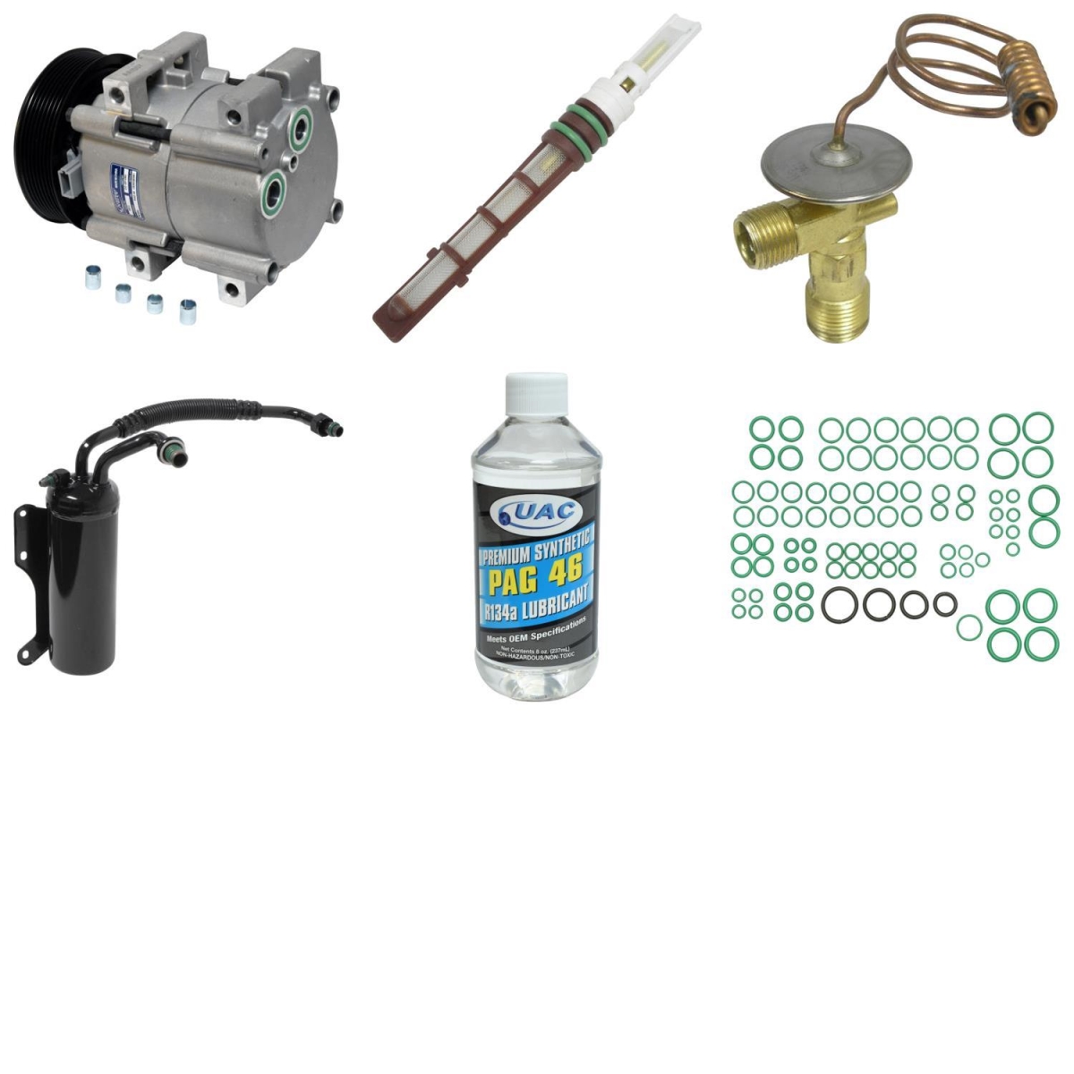 KT5801 Compressor & Component Kit for 1997 Ford E350 Econoline