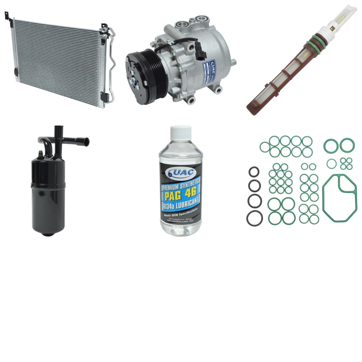 KT3956A Compressor & Component Kit for 2003 Lincoln Town Car