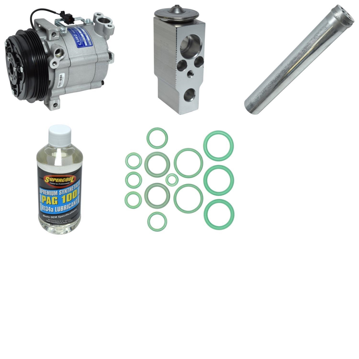 KT5806 Compressor & Component Kit for 2005-2006 Subaru Forester