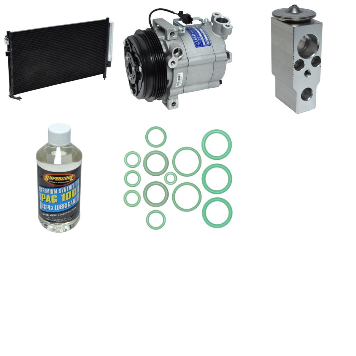KT5806A Compressor & Component Kit for 2005-2006 Subaru Forester