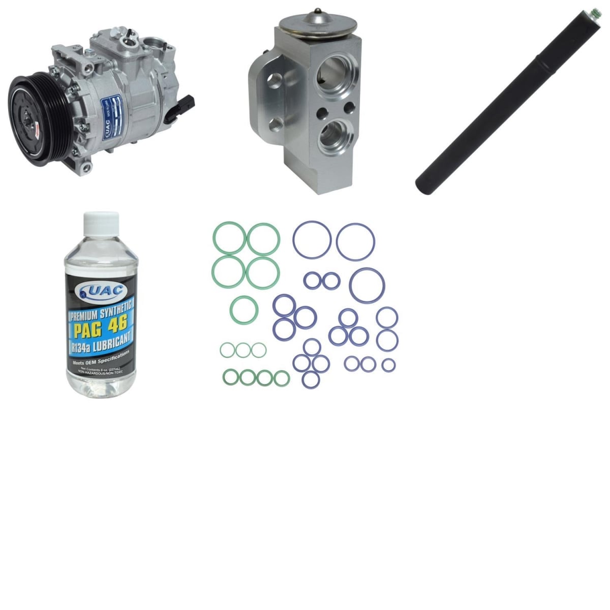 KT5807 Compressor & Component Kit for 2015 Volkswagen Passat Highline