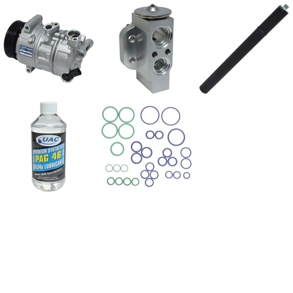 KT6058 Compressor & Component Kit for 2015 Volkswagen Passat Comfortline TDI
