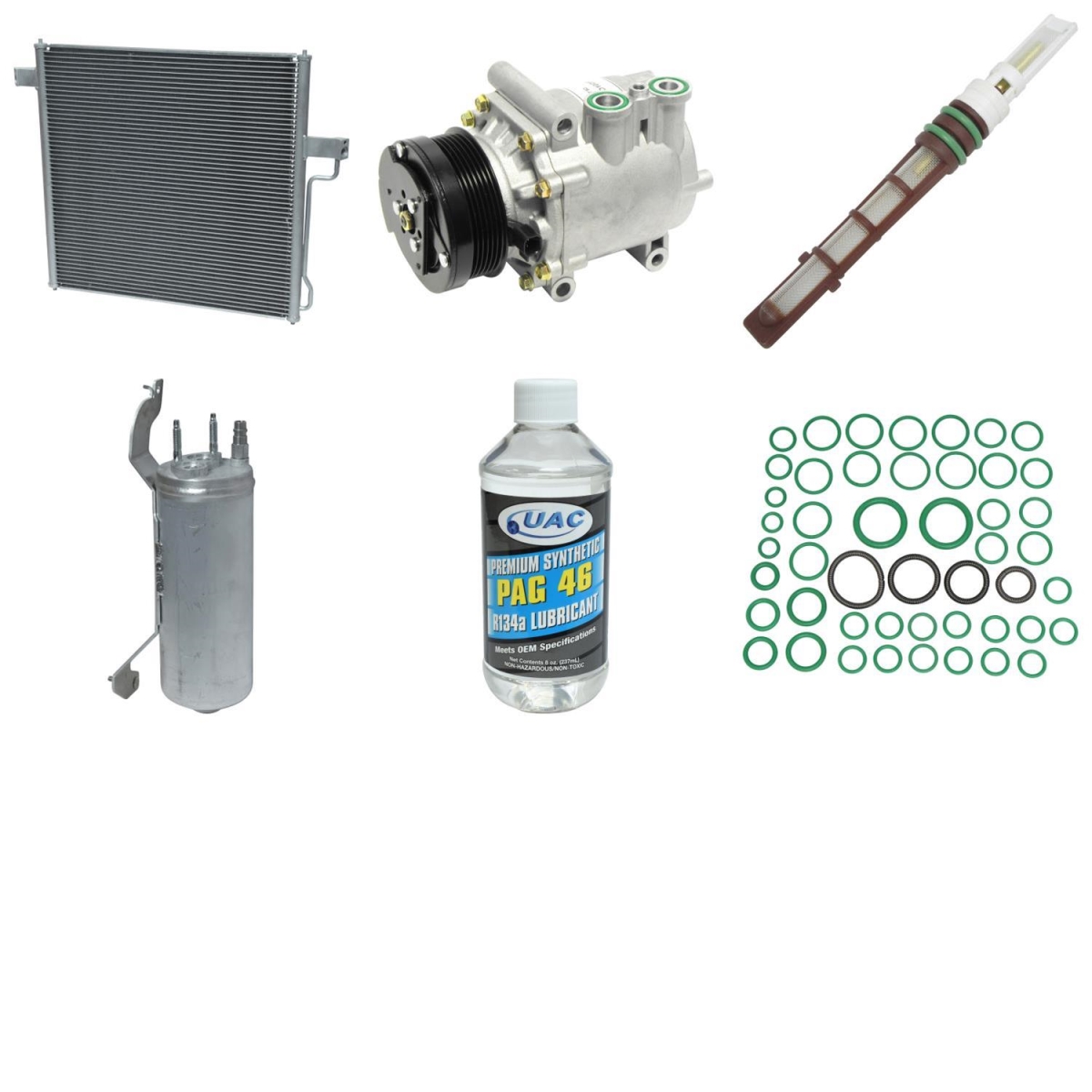 KT1693A Compressor & Component Kit for 2005 Mercury Mountaineer
