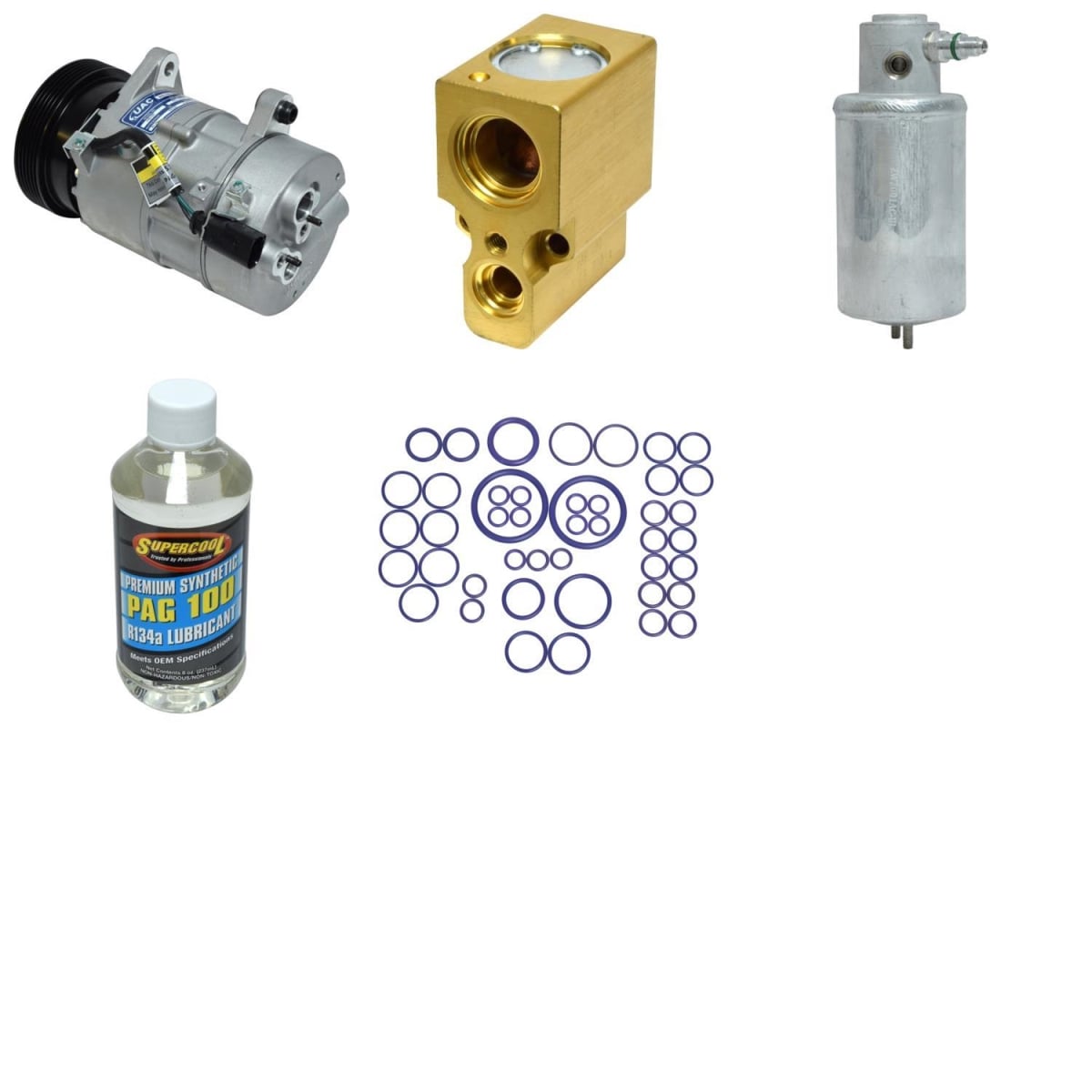 KT5811 Compressor & Component Kit for 1996 Volkswagen Jetta TDI