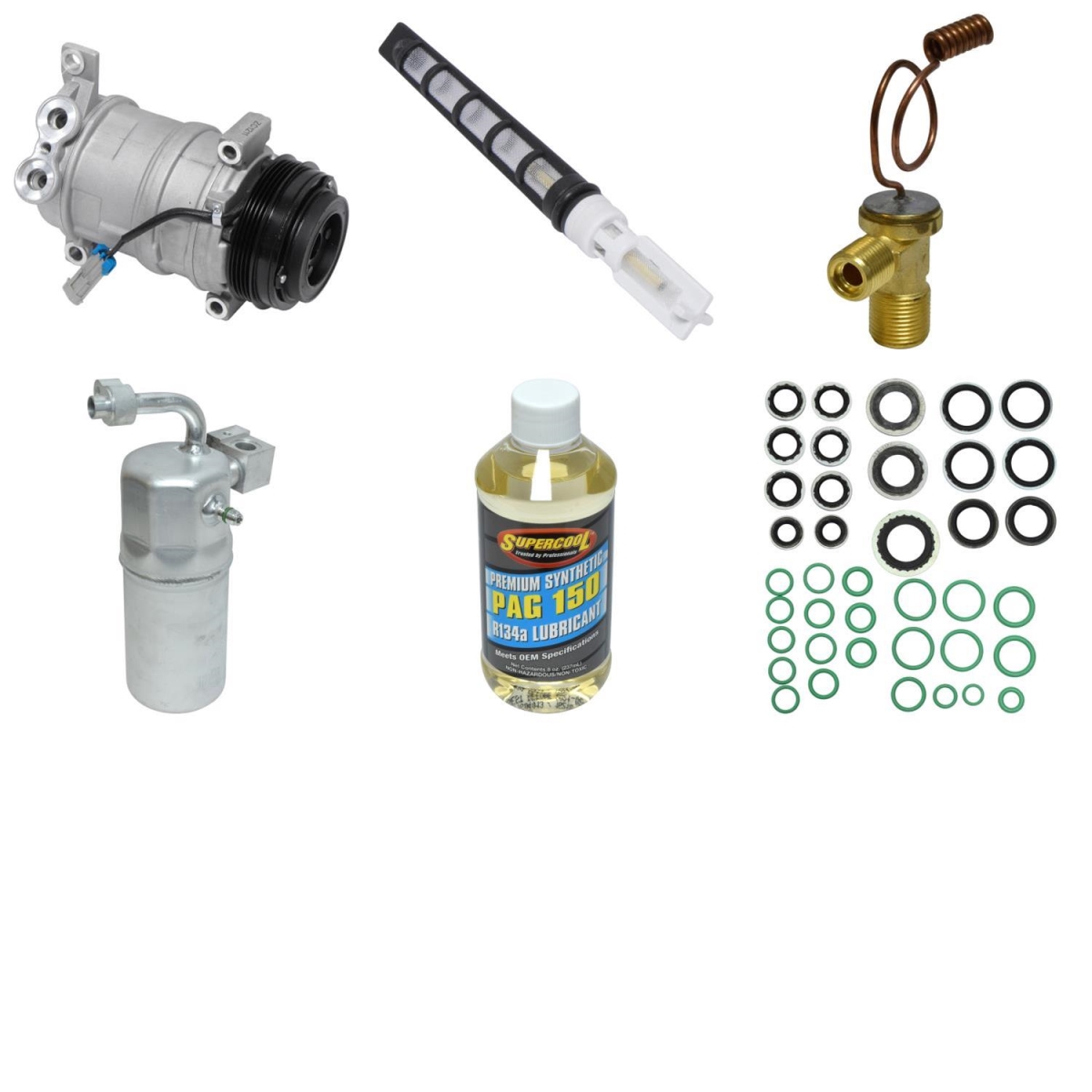 KT6072 Compressor & Component Kit for 2002 Cadillac Escalade