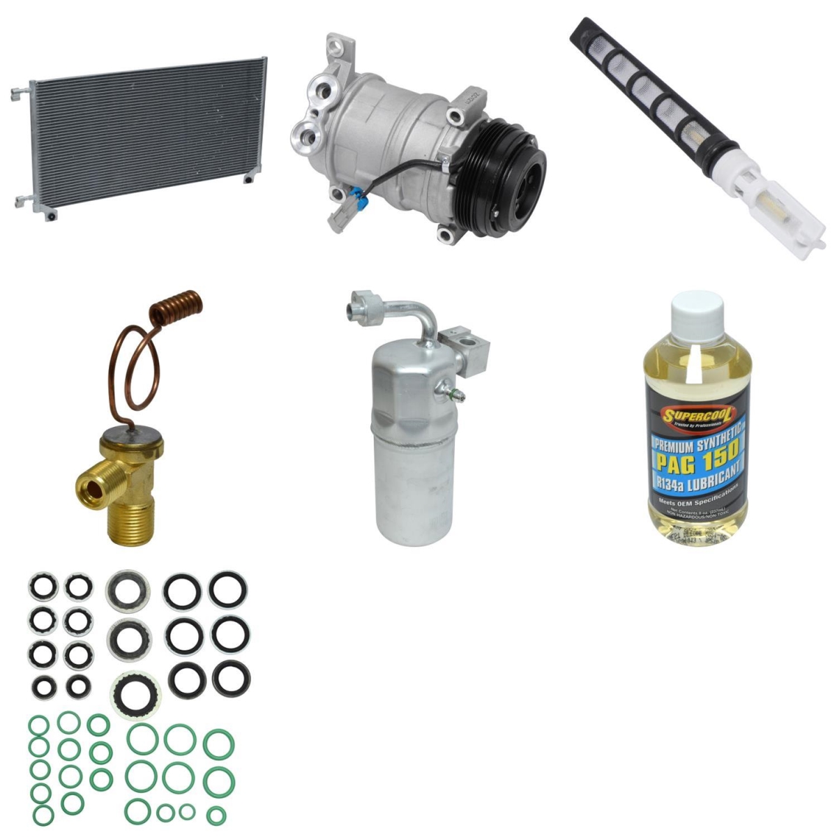 KT6072A Compressor & Component Kit for 2002 Cadillac Escalade