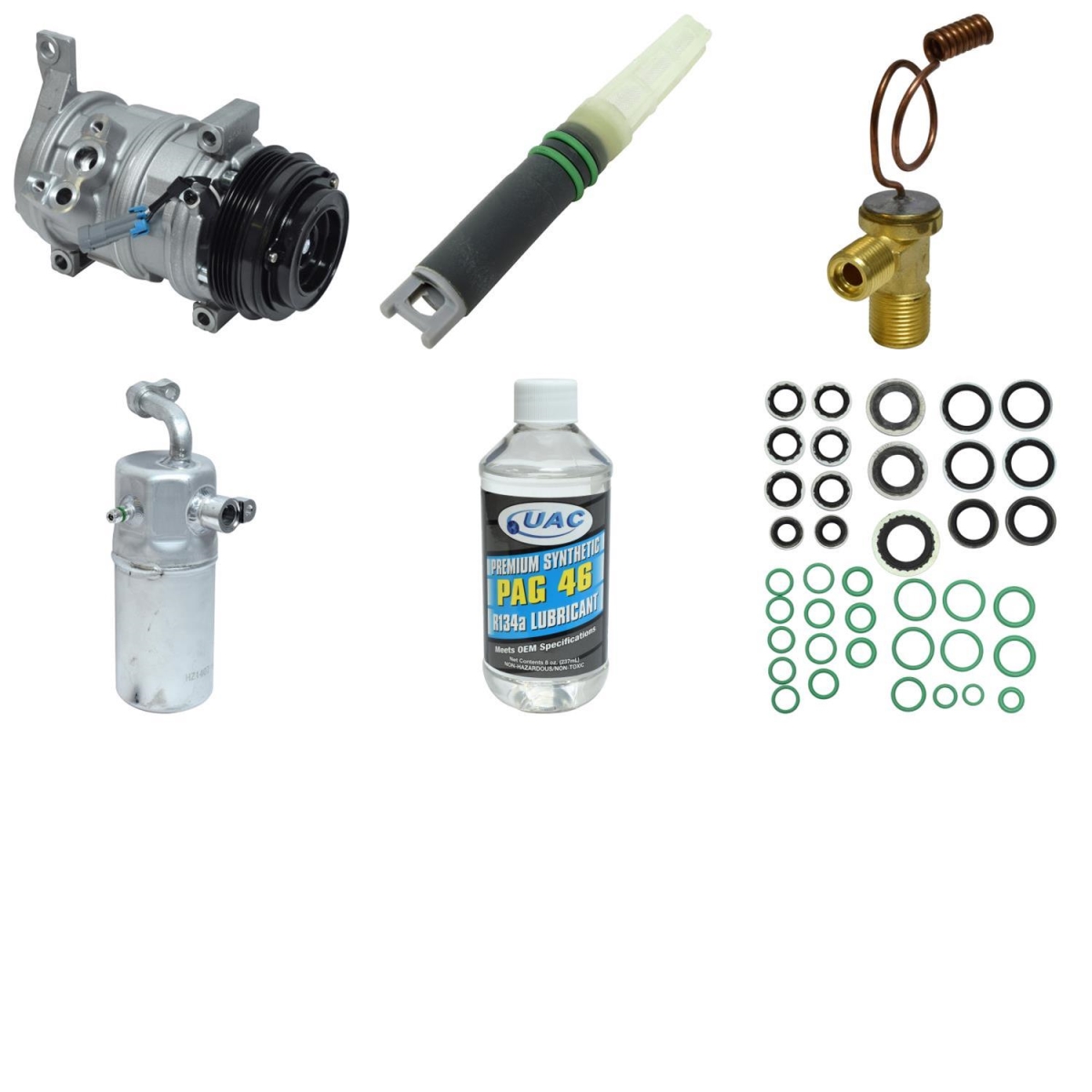 KT6074 Compressor & Component Kit for 2002 Cadillac Escalade