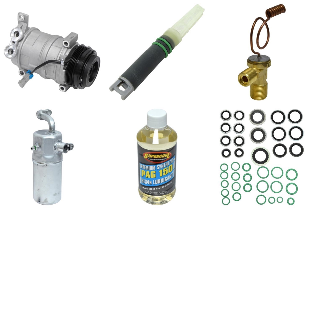KT6076 Compressor & Component Kit for 2002 Cadillac Escalade