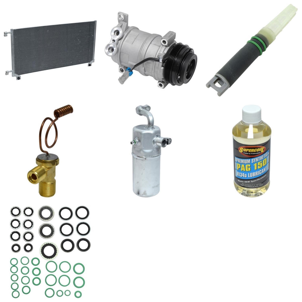 KT6076A Compressor & Component Kit for 2002 Cadillac Escalade