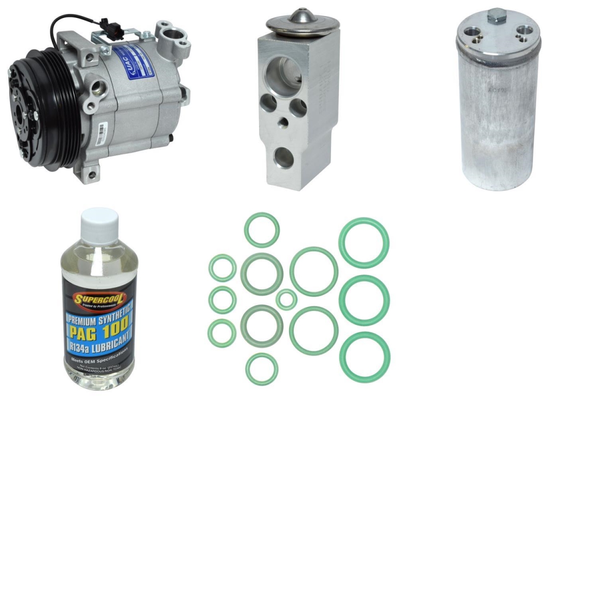 KT6077 Compressor & Component Kit for 2005-2006 Subaru Baja