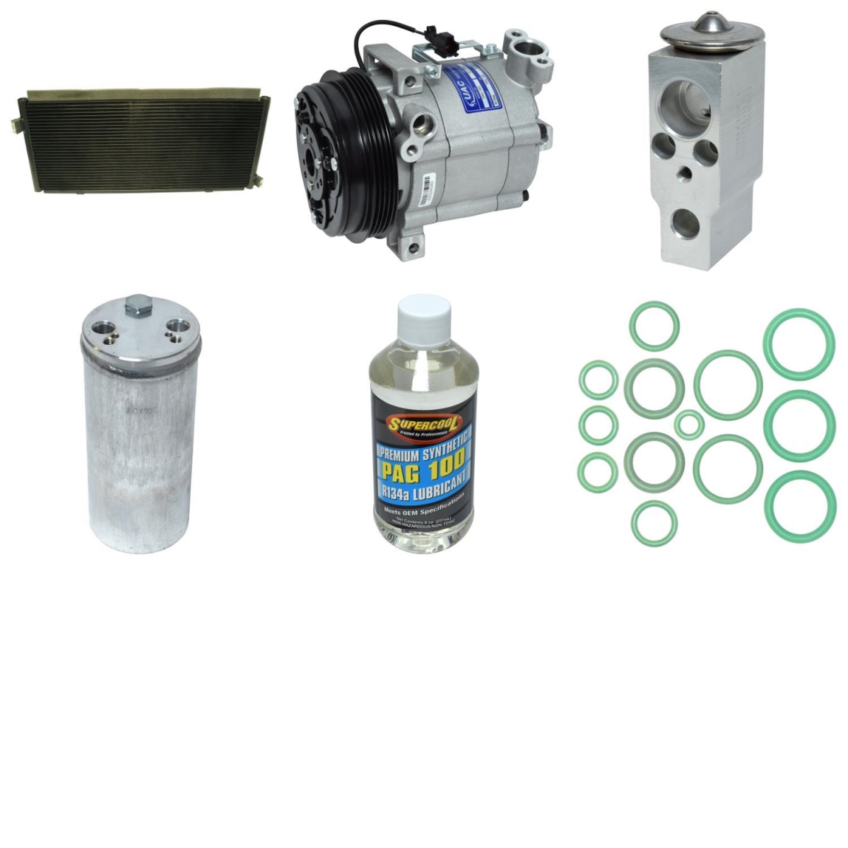 KT6077A Compressor & Component Kit for 2005-2006 Subaru Baja