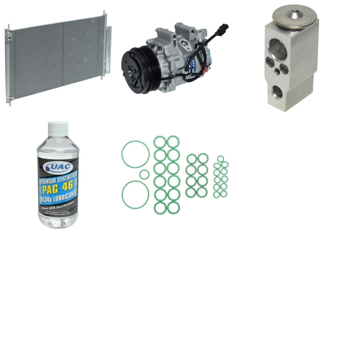 KT1371A Compressor & Component Kit for 2013-2014 Honda Civic EX