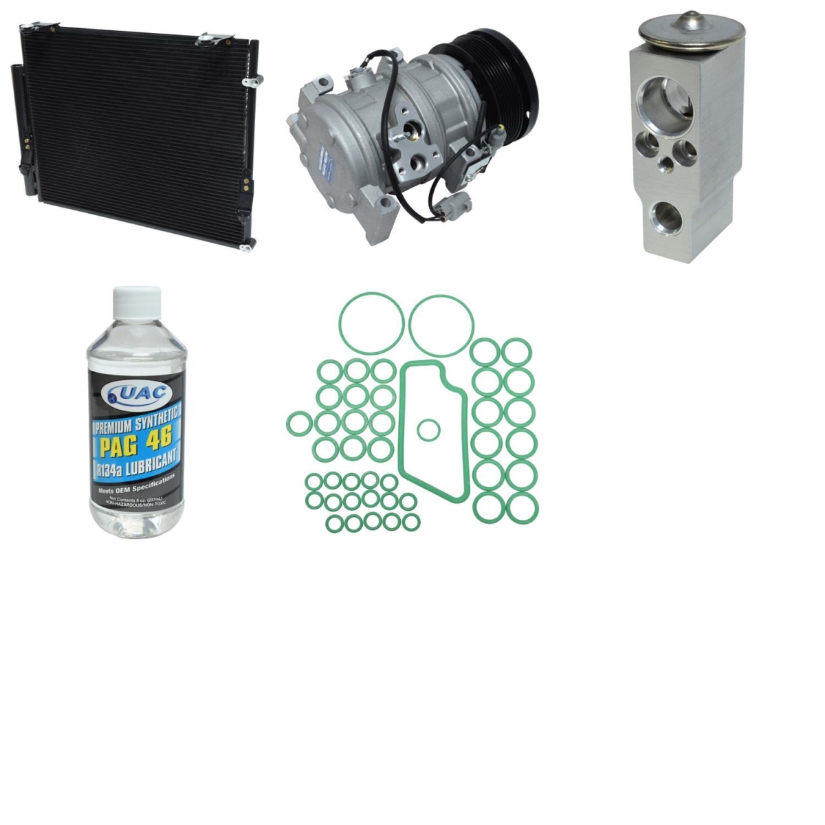 KT5814A Compressor & Component Kit for 2014 Toyota Tundra SR