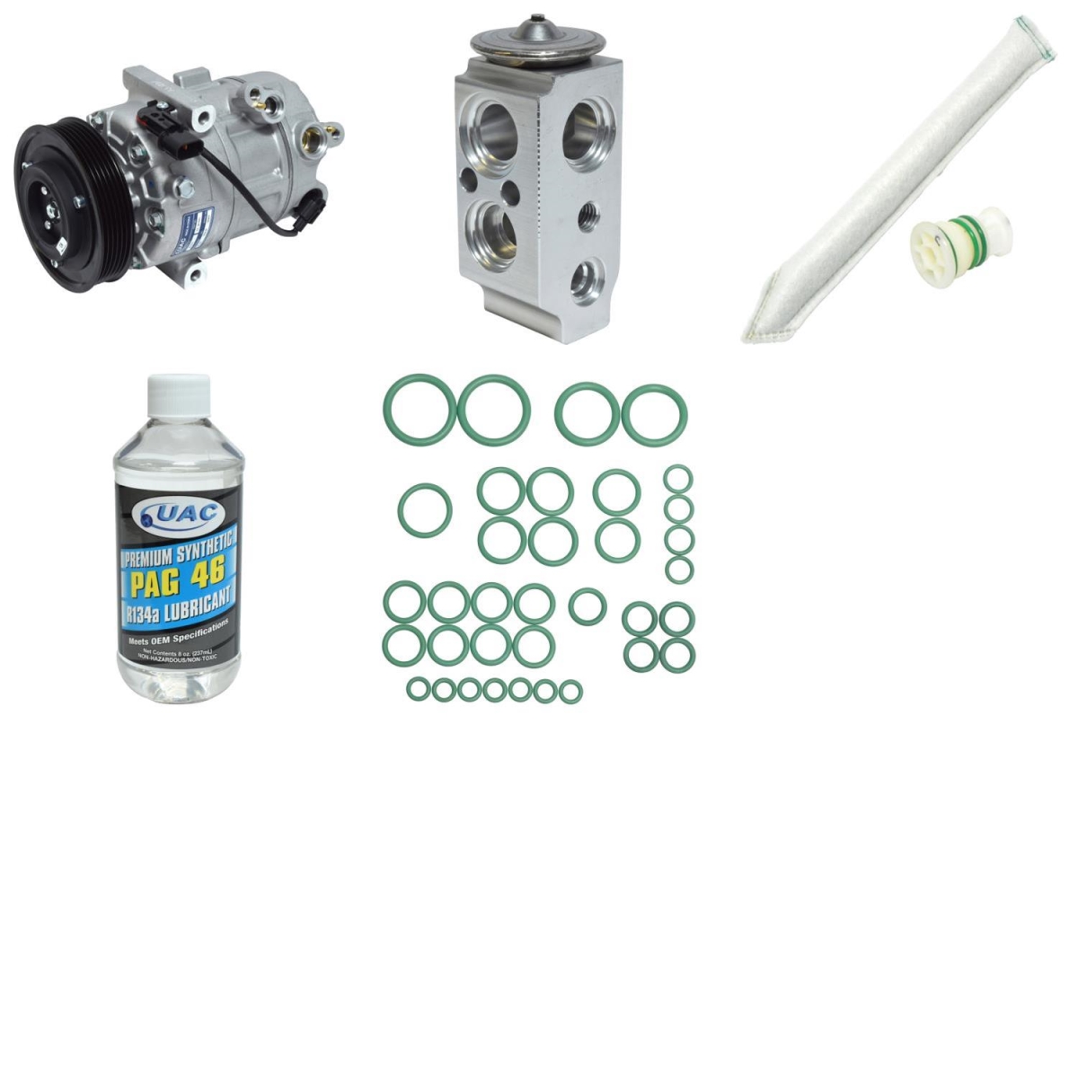 KT5826 Compressor & Component Kit for 2018-2019 Kia Soul Plus