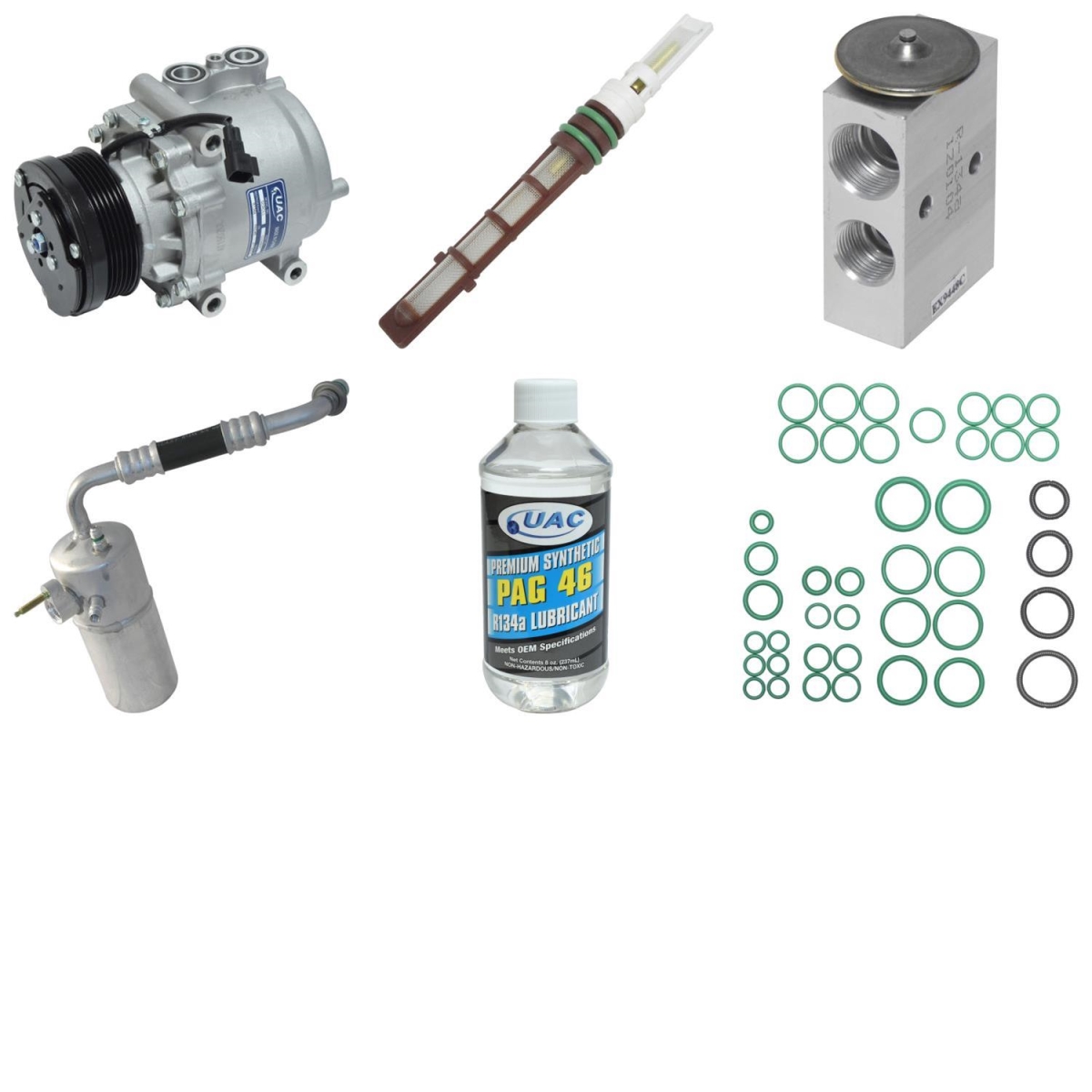 KT5837 Compressor & Component Kit for 2002 Lincoln Navigator Base