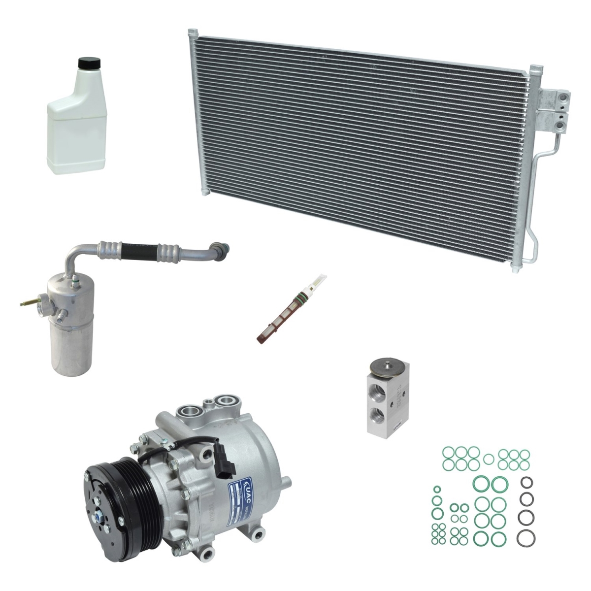 KT5837A Compressor & Component Kit for 2002 Lincoln Navigator Base Sport Utility 4-Door