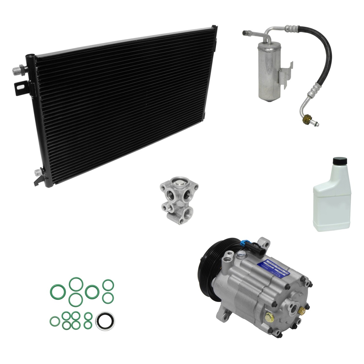 KT5863A Air Conditioners Compressor & Component Kit for 1999-2002 Saturn SL