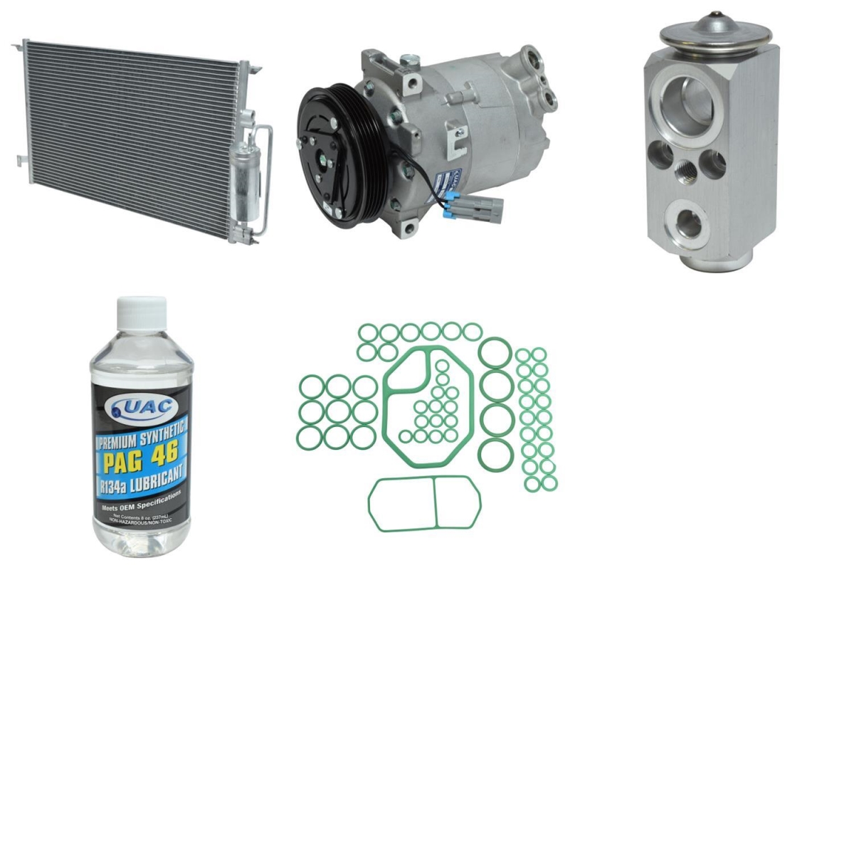 KT5864A Compressor & Component Kit for 2009 Saab 93 Linear
