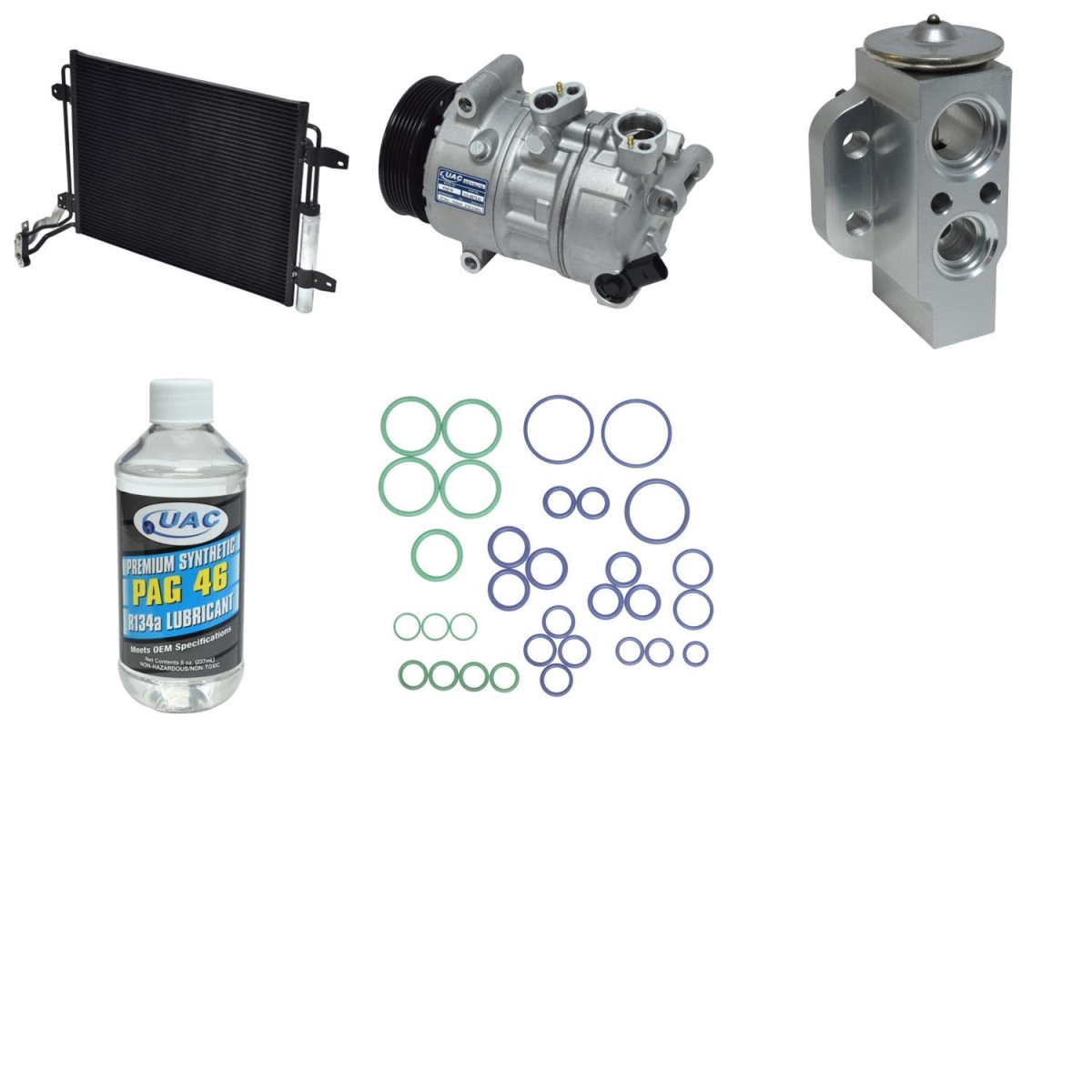 KT5874A Compressor & Component Kit for 2014 Volkswagen Tiguan R-Line
