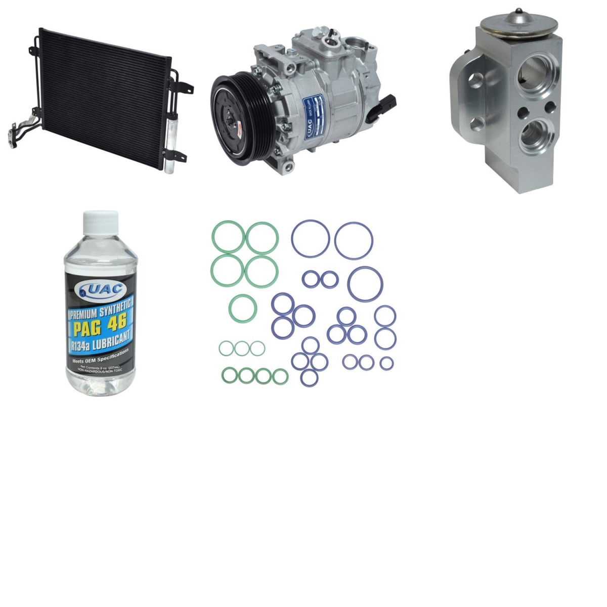 KT5875A Compressor & Component Kit for 2014 Volkswagen Tiguan R-Line