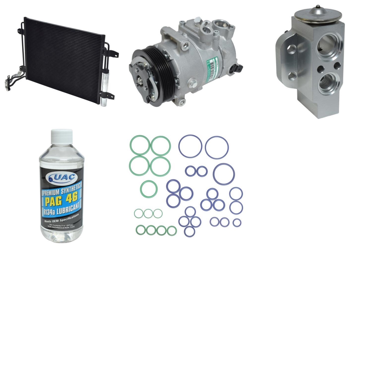 KT5881A Compressor & Component Kit for 2014 Volkswagen Tiguan R-Line