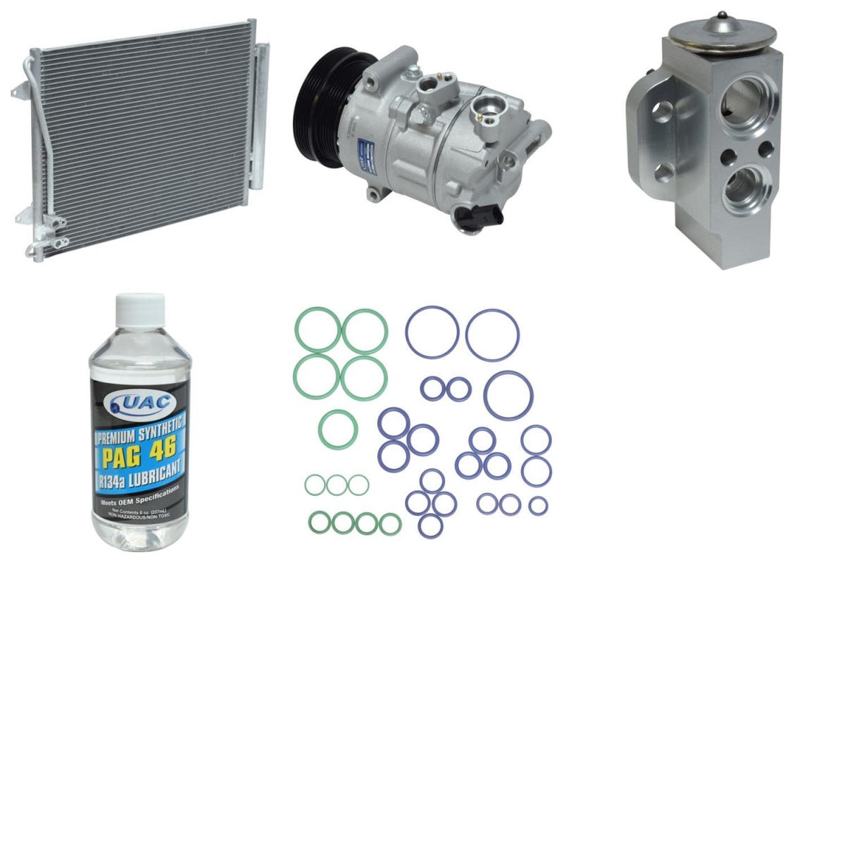 KT6098A Compressor & Component Kit for 2013-2014 Volkswagen Passat Wolfsburg Edition