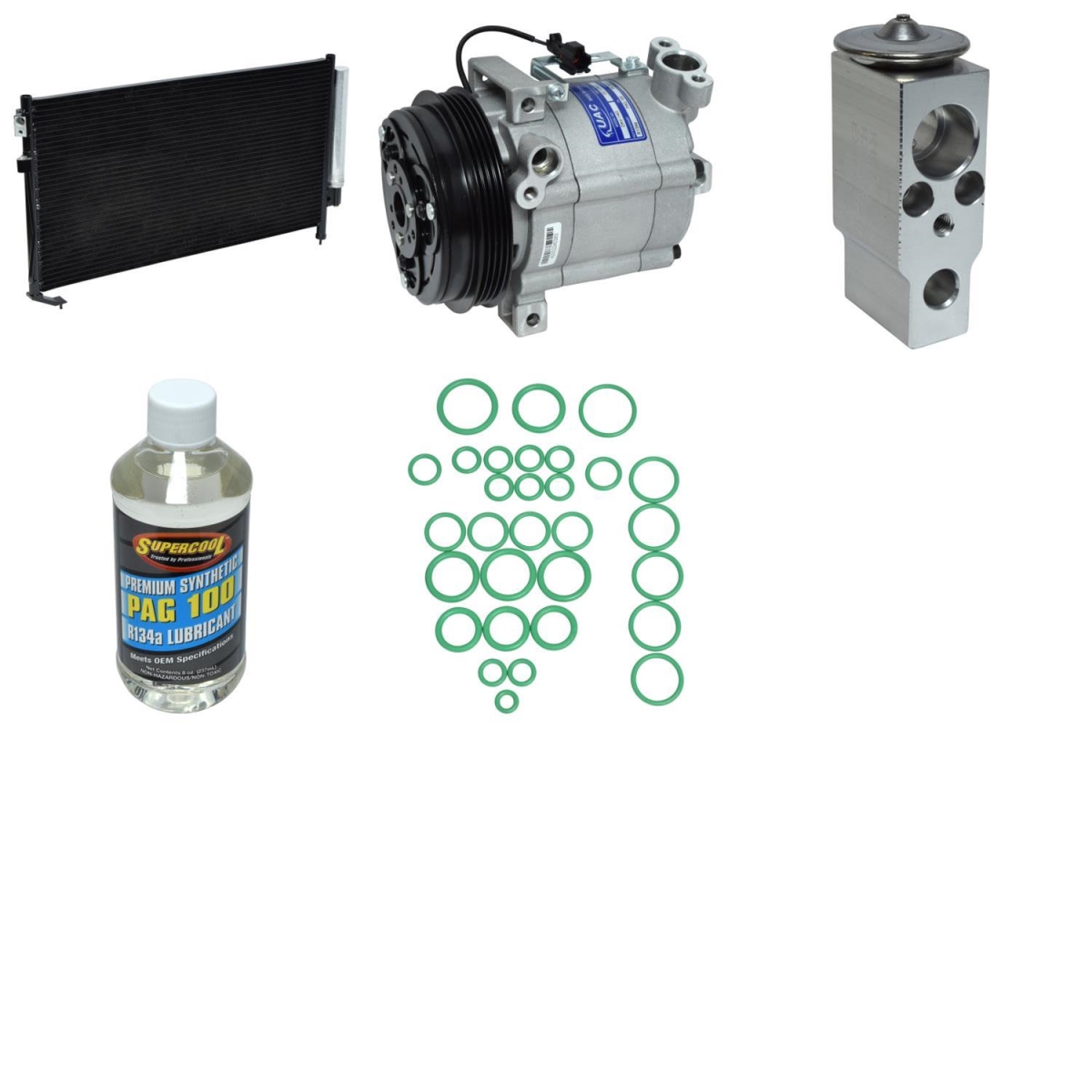 KT6111A Compressor & Component Kit for 2004 Subaru Forester XS