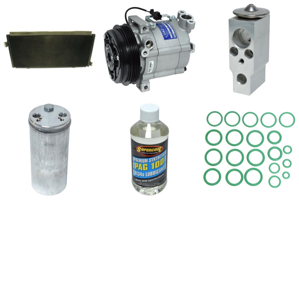 KT6113A Compressor & Component Kit for 2004 Subaru Legacy