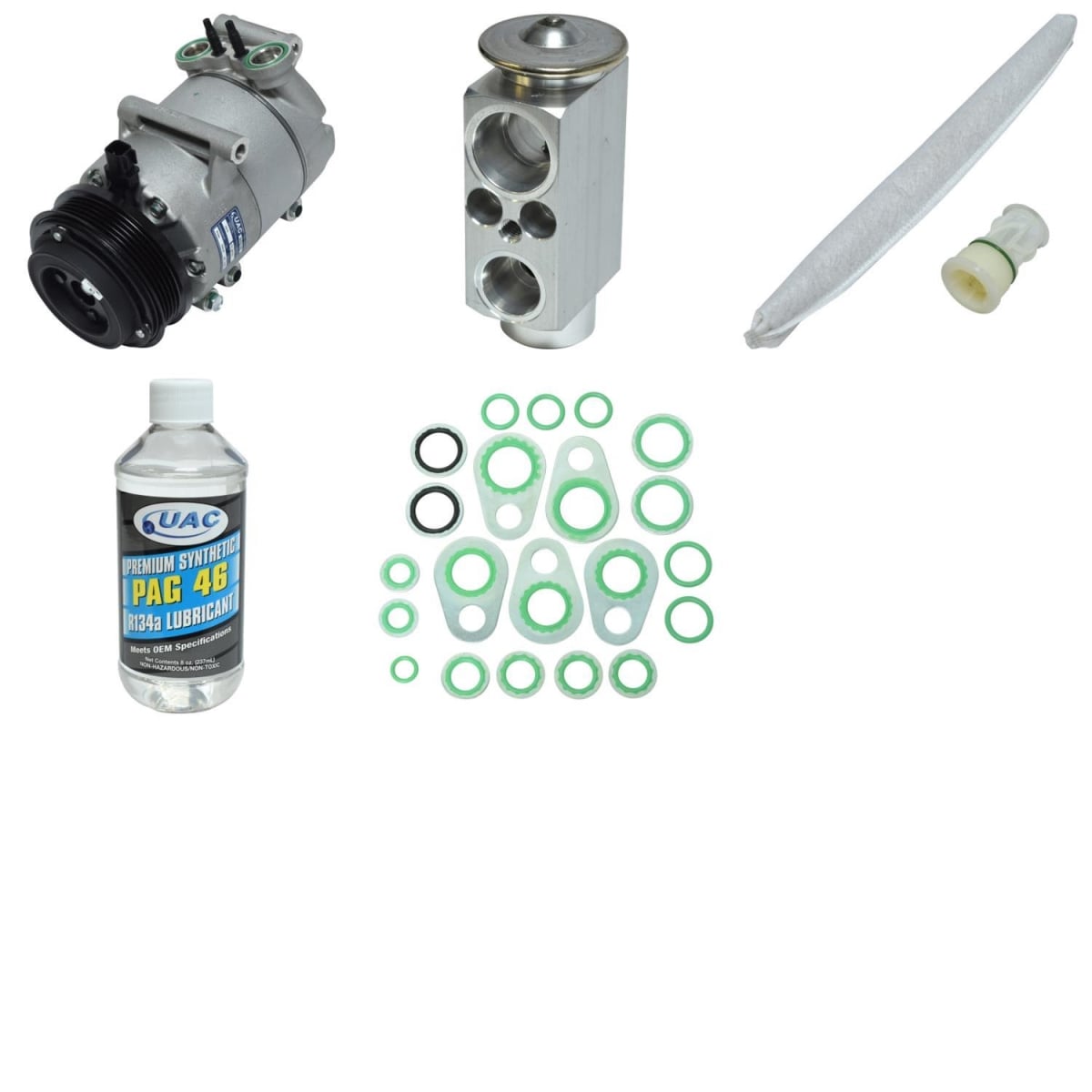 KT6136 Compressor & Component Kit for 2014 Ford Focus SE Plus