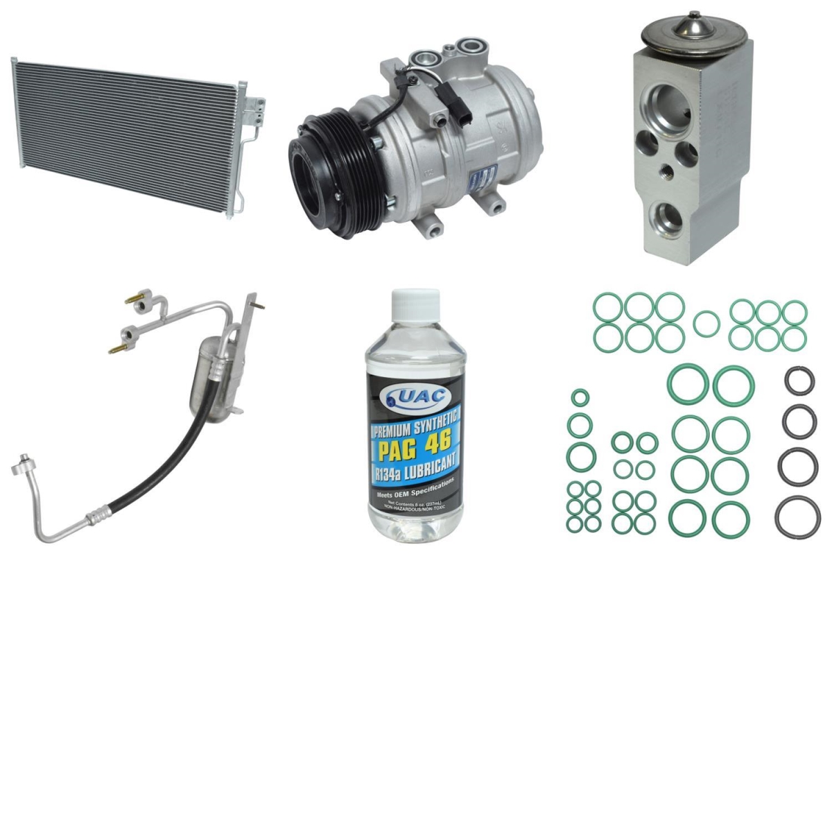 KT6141A Compressor & Component Kit for 2005-2006 Lincoln Navigator