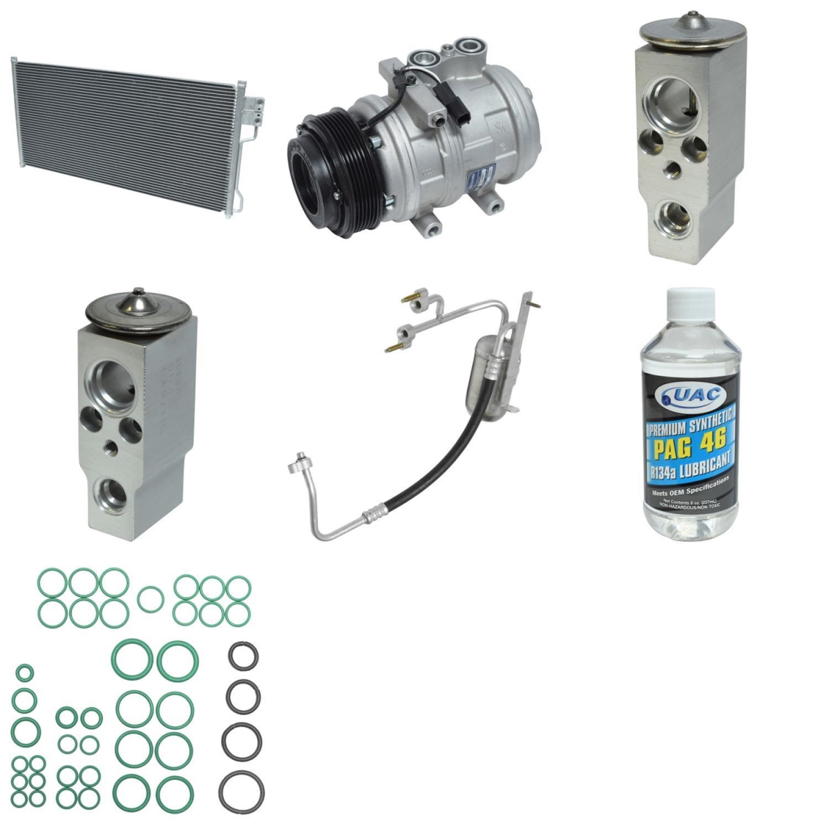 KT6142A Compressor & Component Kit for 2005-2006 Lincoln Navigator