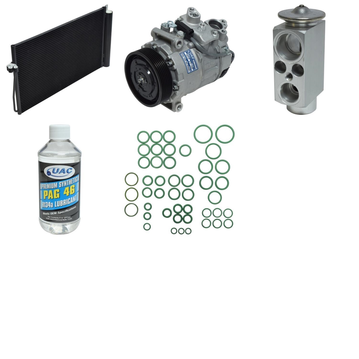 KT6157A Compressor & Component Kit for 2008-2010 BMW 5-SerIes
