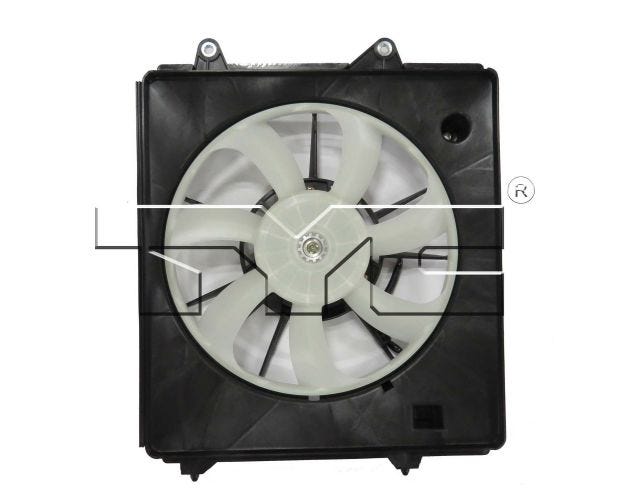 611480 A&C Condenser Fan Assembly for 2015-2020 Honda Fit - Right