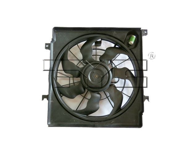 623110 Dual Radiator & Condenser Fan Assembly for 2014-2015 Kia Optima