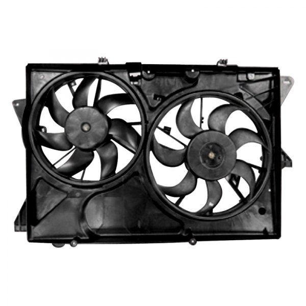 623190 Dual Radiator & Condenser Fan Assembly for 2012-2019 Lincoln MKT