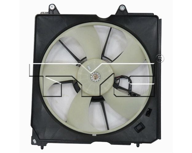601500 Engine Cooling Fan Assembly for 2015-2020 Acura TLX - Left