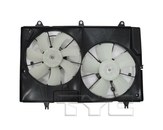 623460 Dual Radiator & Condenser Fan Assembly for 2004-2007 Cadillac CTS
