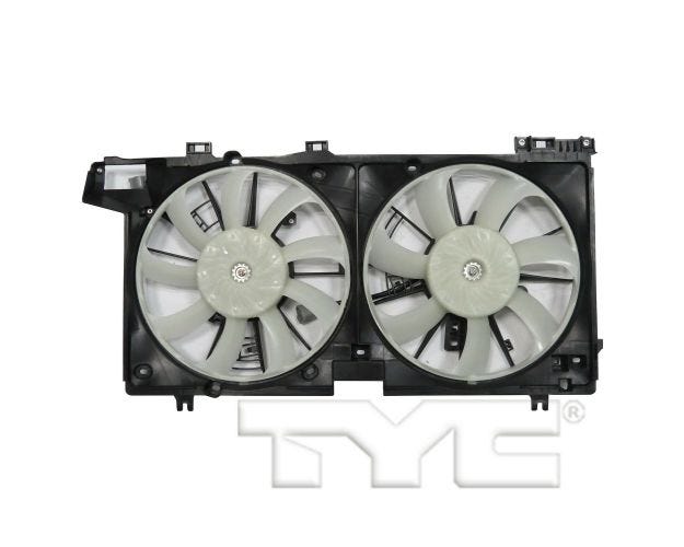 623480 Dual Radiator & Condenser Fan Assembly for 2015-2019 Subaru Outback