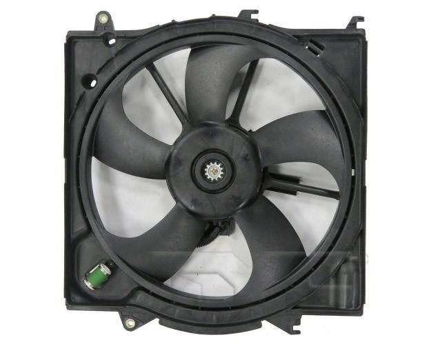 623520 Dual Radiator & Condenser Fan Assembly for 2015-2017 Hyundai Sonata