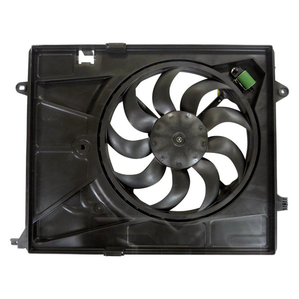 623590 Dual Radiator & Condenser Fan Assembly for 2014-2020 Chevrolet Trax