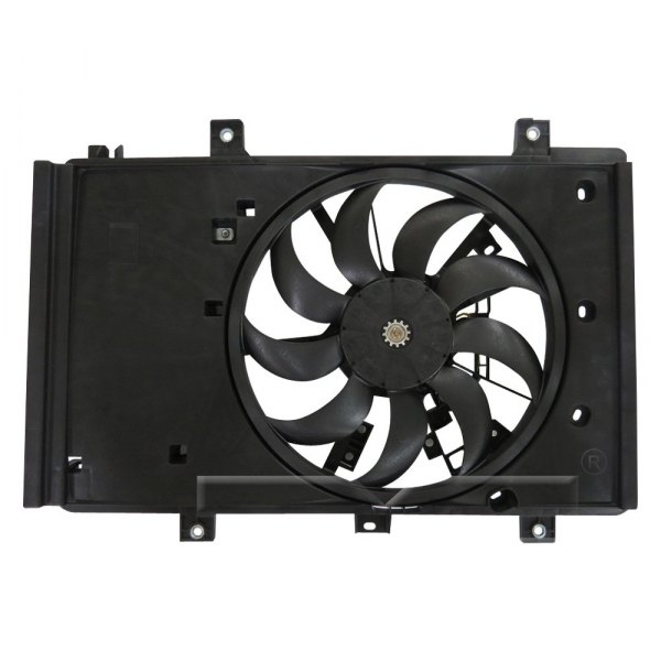 623640 Dual Radiator & Condenser Fan Assembly for 2016-2020 Toyota Yaris