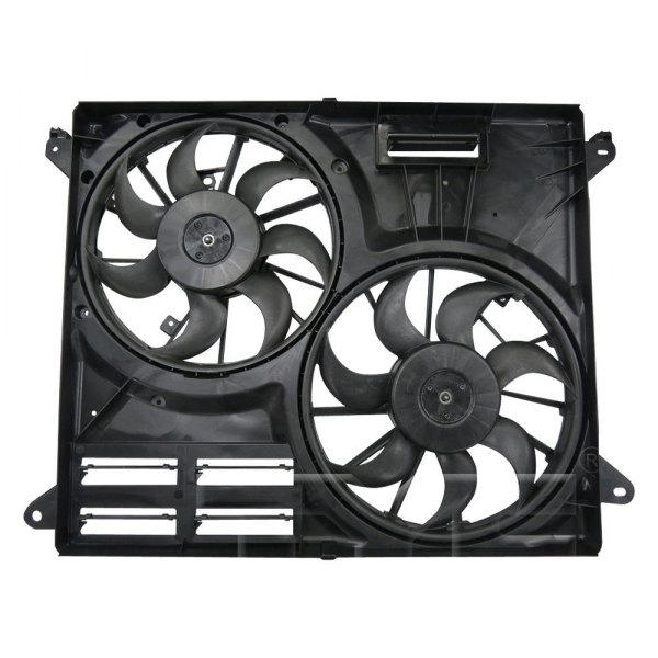 623670 Dual Radiator & Condenser Fan Assembly for 2016-2018 Lincoln MKX