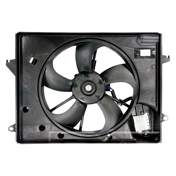 623700 Dual Radiator & Condenser Fan Assembly for 2015-2017 Hyundai Sonata