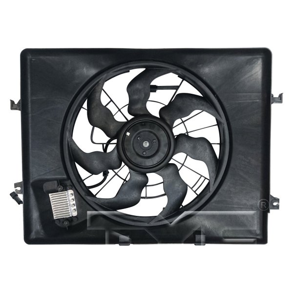 623770 Dual Radiator & Condenser Fan Assembly for 2014-2014 Hyundai Sonata