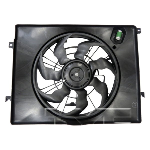 623900 Dual Radiator & Condenser Fan Assembly for 2011-2012 Hyundai Sonata