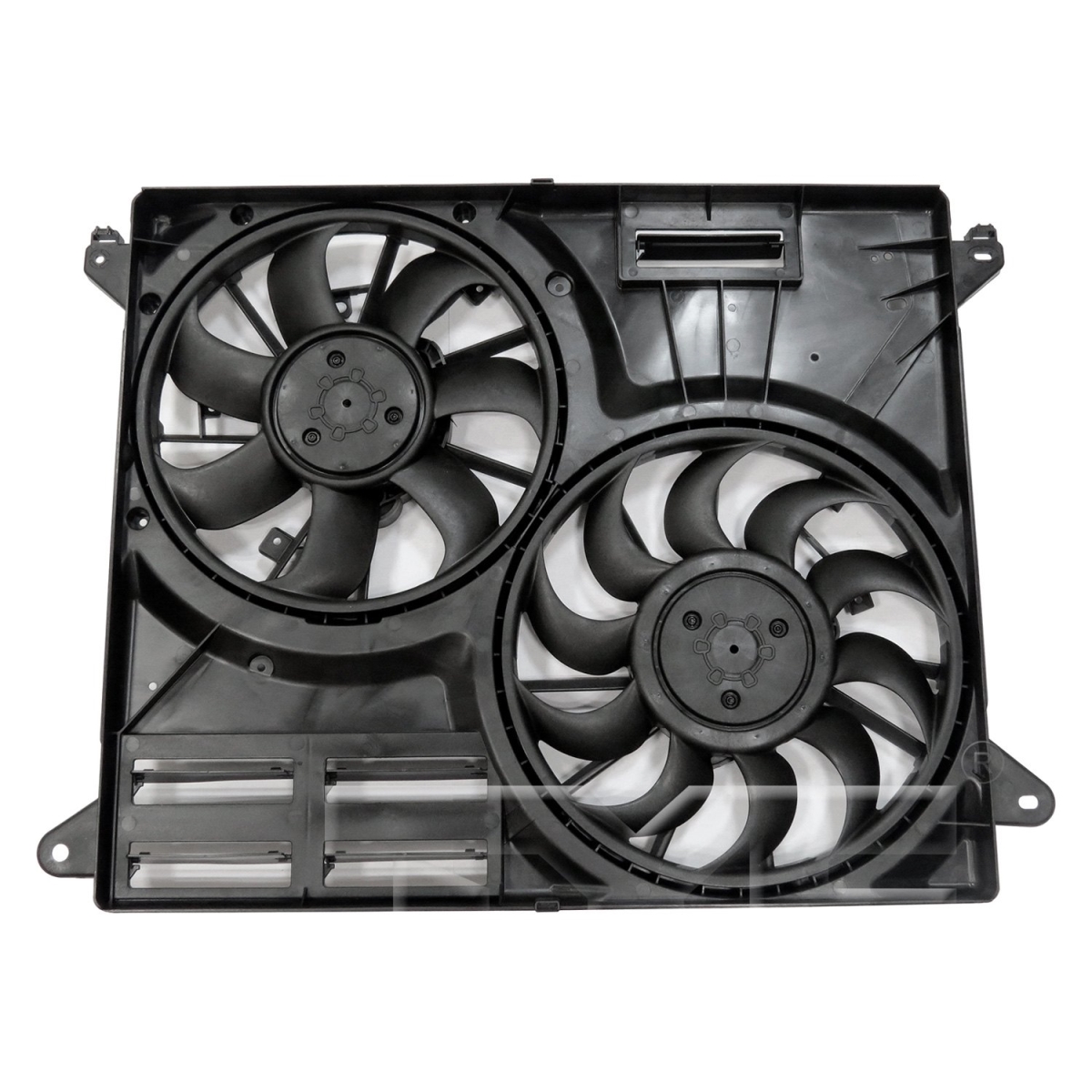 Dual Radiator And Condenser Fan Assembly, Tyc 624310