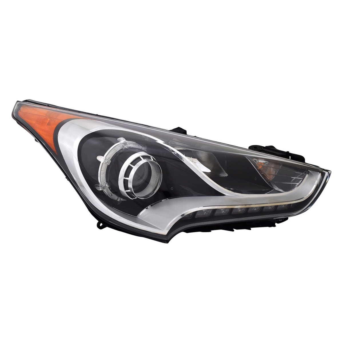 20-17505-00 Passenger Side Head Lamp for 2014-2017 Hyundai Veloster