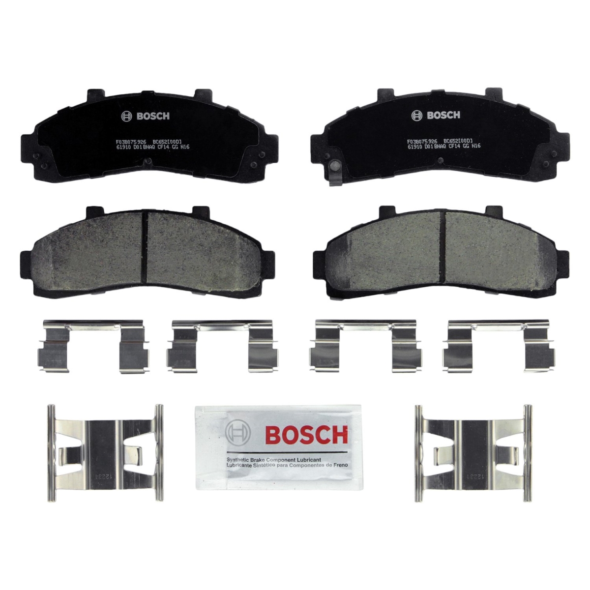 BC652 Front Disc Brake Pads for 2000-2001 Ford Explorer
