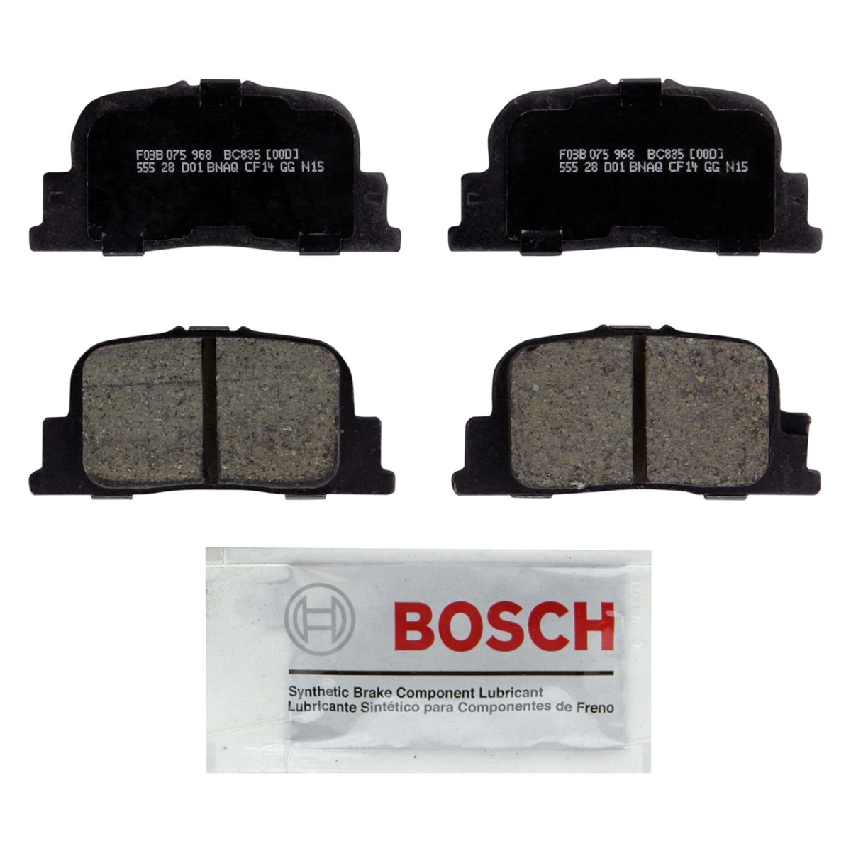 BC835 Rear Disc Brake Pads for 2000-2001 Lexus ES300