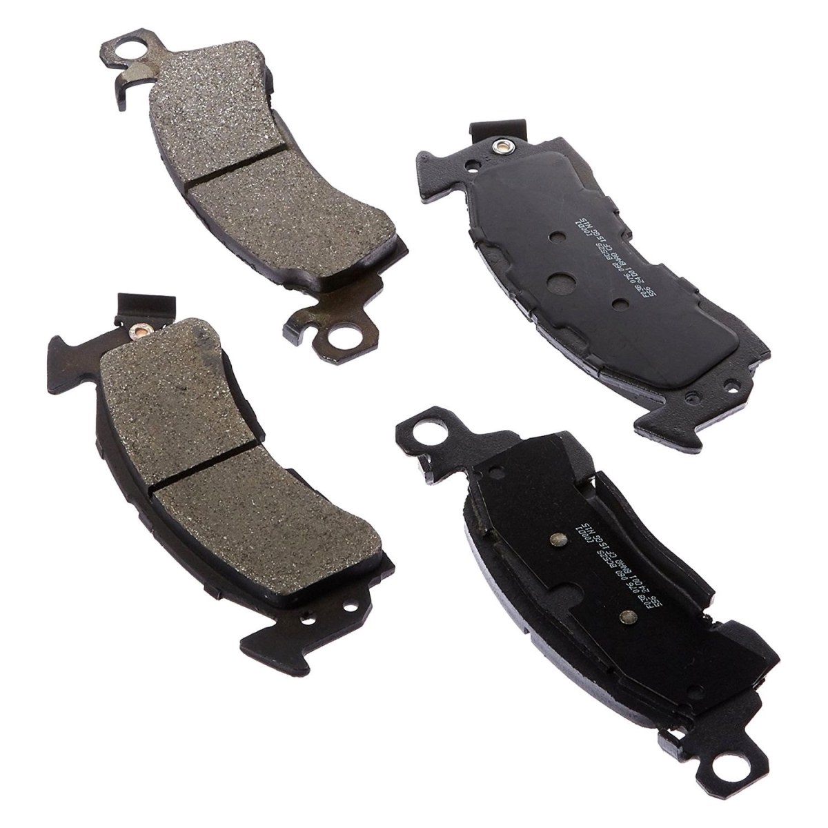BC52S Front Disc Brake Pads for 1987-1988 Chevrolet R10 Suburban